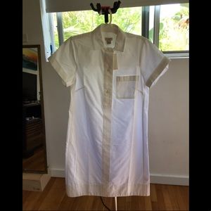 J. Crew Dresses - J.Crew White Cotton Button Down Pull-Over Dress J. Crew Dresses - J.Crew White Cotton Button Down Pull-Over Dress